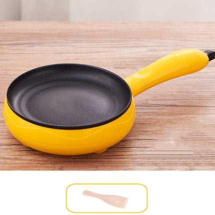 350W Electric Egg Omelette Cooker Frying Pan Steamer Cooker,EU Plug,Style:, Single Layer Set Yellow, Double Layer Set Yellow, Pan+Wood Shovel Yellow, Single Layer Set Pink, Double Layer Set Pink, Pan+Wood Shovel Pink - DealBuddy
