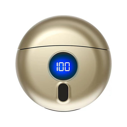 TJ01 Flying Saucer Razor USB Rechargeable Mini Shaver, Dark Gray, Champagne Golden - DealBuddy