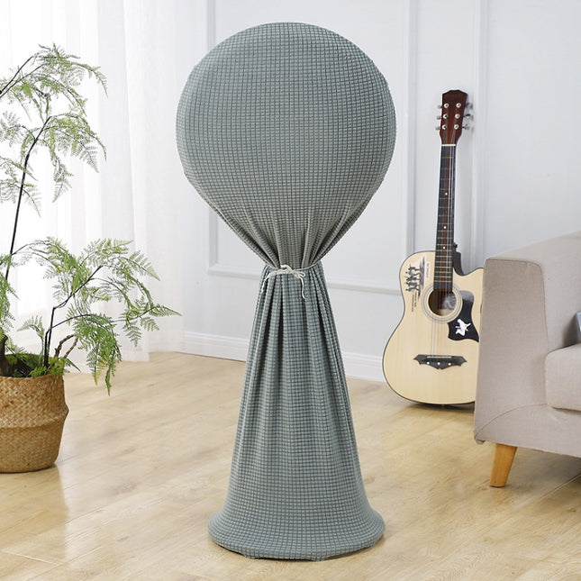 Round Elasticity Fan Dust Cover Household Use Fabric Fan Protective Cover, 110x45cm Green, 110x45cm Blue, 110x45cm Gray - DealBuddy