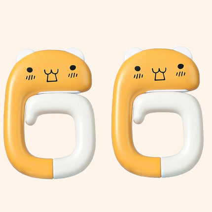 2 PCS Deskside Schoolbag Hook Removable Office Bag Hanger