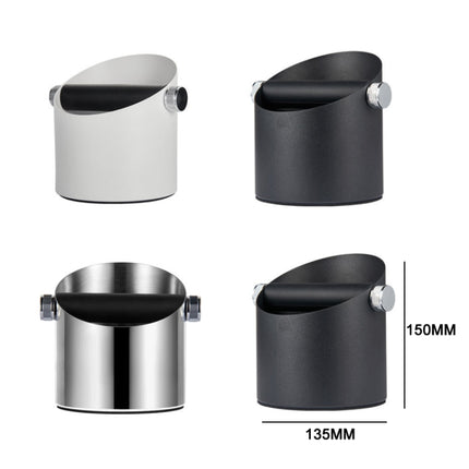 Coffee Waste Bin Milk Tea Residue Recycling Powder Box, White (Aluminum Alloy), Black (Aluminum Alloy), True Color (Stainless Steel), Black (45 Steel) - DealBuddy