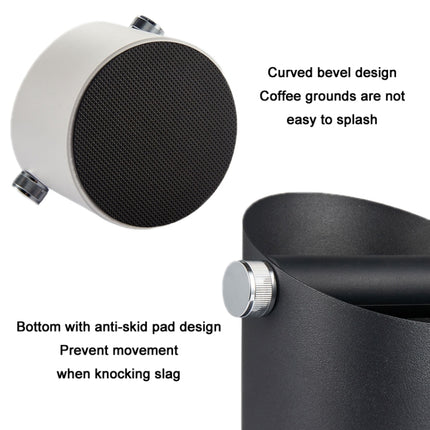 Coffee Waste Bin Milk Tea Residue Recycling Powder Box, White (Aluminum Alloy), Black (Aluminum Alloy), True Color (Stainless Steel), Black (45 Steel) - DealBuddy