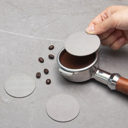 Stainless Steel Sintered Sheet Coffee Splash Filter, Size: 58mm x 1.7mm - DealBuddy