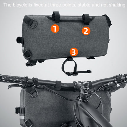 WEST BIKING YP0707301 Mountain Bike Handlebar Bag Multifunctional Large Capacity Head Bag - DealBuddy