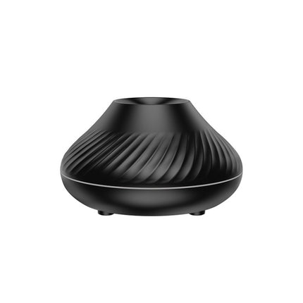 DQ705 Volcanic Flame Aroma Diffuser Essential Oil Lamp Air Humidifier with Color Night Light, DQ705(Beige), DQ705(Black) - DealBuddy