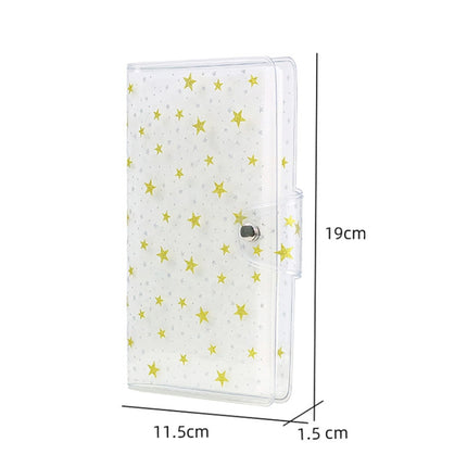 CAIUL 3 Inch PVC Photo Album Large Capacity Collection Commemorative Book