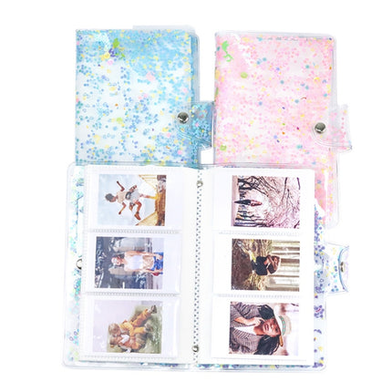 CAIUL 3 Inch PVC Photo Album Large Capacity Collection Commemorative Book