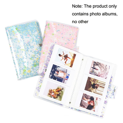 CAIUL 3 Inch PVC Photo Album Large Capacity Collection Commemorative Book