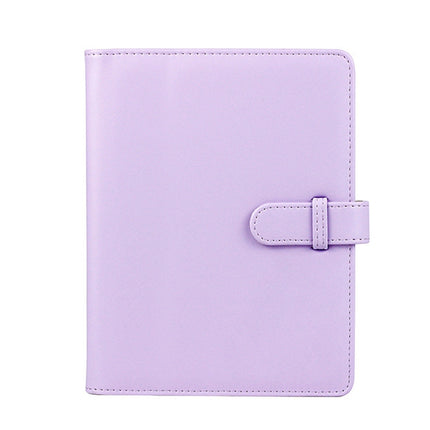 3 Inch PU Leather Retro Photo Album Photo Storage Commemorative Book, White, Pink, Purple, Blue, Black, Brown