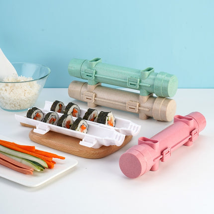 Home Circular Barrel Sushi Model DIY Sushi Tool, Sushi Model White, Sushi Model Wheat Pink, Sushi Model Wheat Blue, Sushi Model Wheat Green, Sushi Model Wheat Apricot, Sushi Model Black - DealBuddy