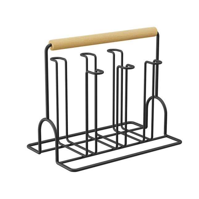 Household Glass Cup Upside-down Drain Rack Plant Rack