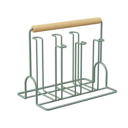 Household Glass Cup Upside-down Drain Rack Plant Rack