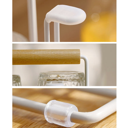 Household Glass Cup Upside-down Drain Rack Plant Rack