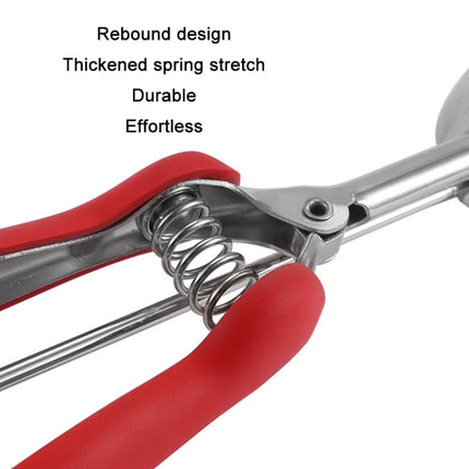 304 Stainless Steel Silicone Handle Ice Cream Scoop, Diameter, 4cm, 5cm, 6cm - DealBuddy