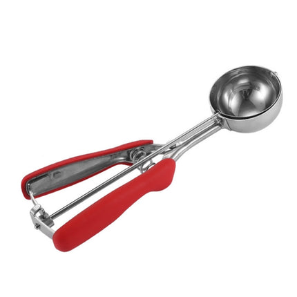 304 Stainless Steel Silicone Handle Ice Cream Scoop, Diameter, 4cm, 5cm, 6cm - DealBuddy