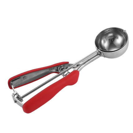 304 Stainless Steel Silicone Handle Ice Cream Scoop, Diameter, 4cm, 5cm, 6cm - DealBuddy