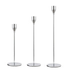3 PCS / Set Thin Bottom (Silver)