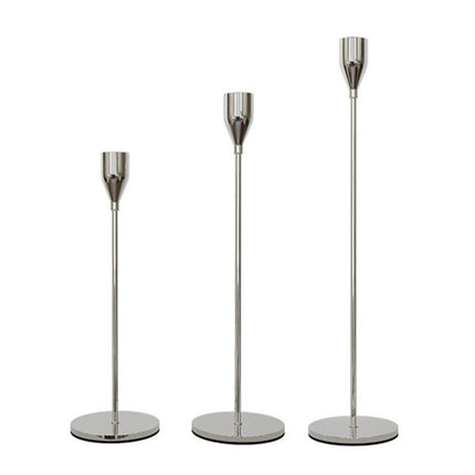 3 PCS / Set Home Decoration Wedding Wrought Iron Candle Holder, Style:, 3 PCS / Set Thin Bottom (Imitation Gold), 3 PCS / Set Thin Bottom (Silver), 3 PCS / Set Thin Bottom (Gold), 3 PCS / Set Thick Bottom (Black), 3 PCS / Set Thick Bottom (Gold)       ...