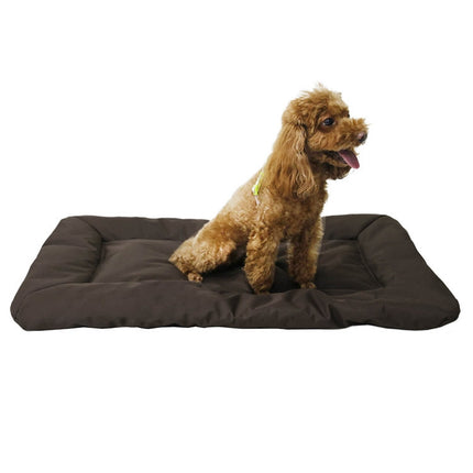 Outdoor Camping Foldable Pet Sleeping Pad 600D Oxford Cloth Waterproof Dog Pad, Sky Blue, Brown, Grey - DealBuddy