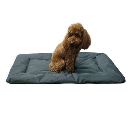 Outdoor Camping Foldable Pet Sleeping Pad 600D Oxford Cloth Waterproof Dog Pad, Sky Blue, Brown, Grey - DealBuddy