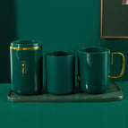 3 Cups Dark Green
