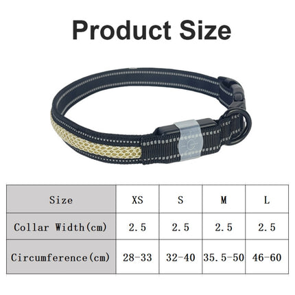 LED Rechargeable Wear-resistant and Waterproof Pet Lighting Collar, Size:, XS, S, M, L - DealBuddy