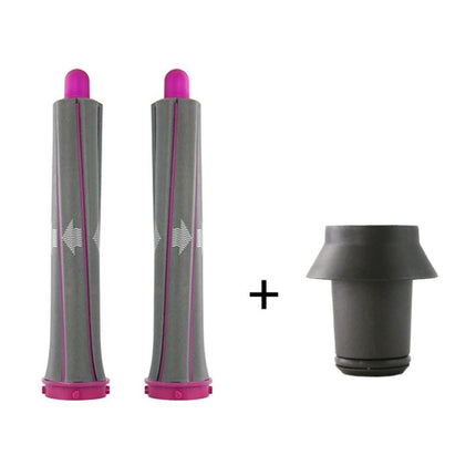 For Dyson Hair Dryer Curling Iron Accessories, Hair Dryer Adapter, 1pair Long Barrels Rose Red, 1pair Long Barrels +2 Adapters Rose Red, 1pair Long Barrels +1 Adapter  Rose Red, Hair Curling Adapter - DealBuddy