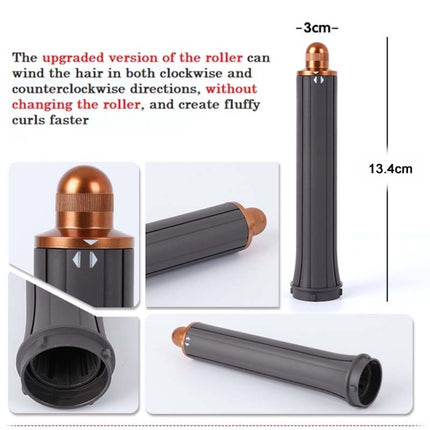13.4cm Upgraded Long Barrel Curling Iron for Dyson i.d./HD01/02/03/04/08 Hair Dryer 40mm Gold, 13.4cm 30mm Gold, 13.4cm 30mm Red, 13.4cm 40mm Gold, 13.4cm 40mm Red - DealBuddy