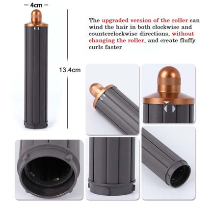 13.4cm Upgraded Long Barrel Curling Iron for Dyson i.d./HD01/02/03/04/08 Hair Dryer 40mm Gold, 13.4cm 30mm Gold, 13.4cm 30mm Red, 13.4cm 40mm Gold, 13.4cm 40mm Red - DealBuddy