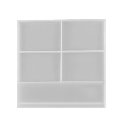 Heart-shaped Square Photo Frame Display DIY Silicone Mould, Spec: