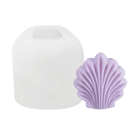 Scallop DIY Scented Candle Silicone Mold