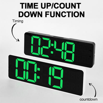 6629 13 Inch Multifunctional LED Living Room Large Screen Wall Clock, 13 Inch White Shell Red Light, 13 Inch Black Shell Orange Light, 13 Inch Black Shell Green Light, 13 Inch Black Shell Red Light, 13 Inch White Shell Orange Light                     ... - DealBuddy