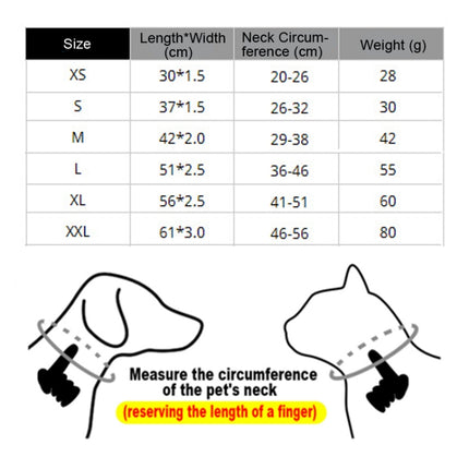 CL181K Pet Soft Reflecting Collar, M No Iron Sheet Dark Brown, XXL No Iron Sheet Light Green, S No Iron Sheet Light Green, M No Iron Sheet Light Brown, XXL No Iron Sheet Purple, S No Iron Sheet Purple, M No Iron Sheet Red, XXL No Iron Sheet Dark Brown ... - DealBuddy