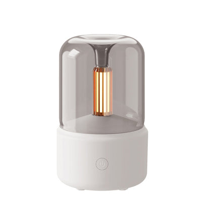 120ML Simulated Candlelight Aroma Diffuser USB Home Atmosphere Night Light Humidifier