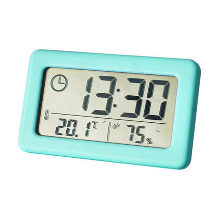 YD005 Mini Light and Thin LCD Screen Temperature/Humidity Meter Electronic Clock