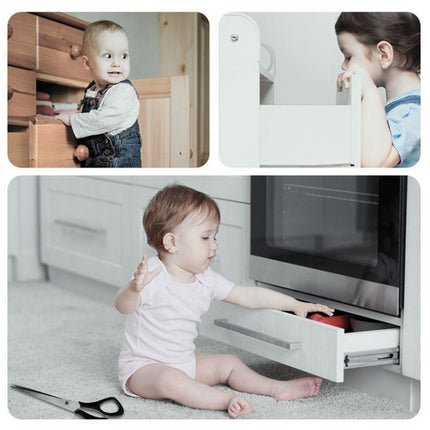 10 PCS Child Safety Lock Baby Anti-pinch Hand Protection Lock