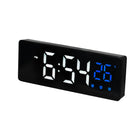 0715 Voice-activated LED Mute Date Temperature Display Electronic Clock