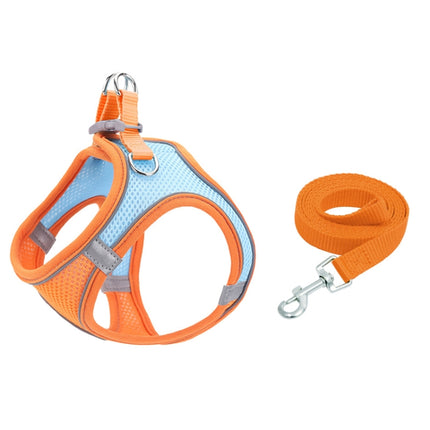 TM050 Pet Chest Strap Vest Type Breathable Reflective Traction Rope, XXXS, XXS, XS, S, M, L - DealBuddy