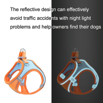 TM050 Pet Chest Strap Vest Type Breathable Reflective Traction Rope, XXXS, XXS, XS, S, M, L - DealBuddy