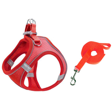 TM050 Pet Chest Strap Vest Type Breathable Reflective Traction Rope, XXXS, XXS, XS, S, M, L - DealBuddy