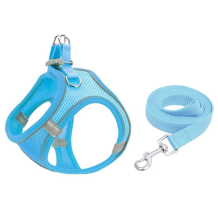 TM050 Pet Chest Strap Vest Type Breathable Reflective Traction Rope, XXXS, XXS, XS, S, M, L - DealBuddy
