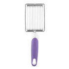 Tomato Luncheon Meat Slicer Non-slip Stainless Steel Fruit Cutter, Fruit Cutter(Purple), Fruit Cutter(Blue), Fruit Cutter(Green), Fruit Cutter(Orange)