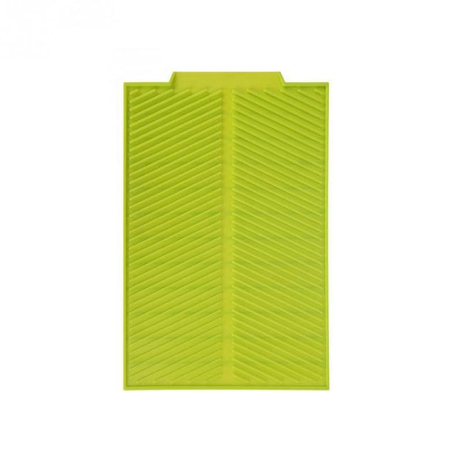 Silicone Drain Pad Kitchen Multifunctional Thermal Insulation Drying Pad, Green, Grey - DealBuddy