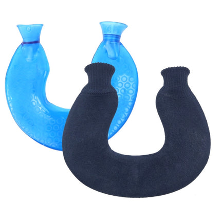 U-shaped PVC Hot Compress Shoulder And Neck Explosion-proof Water Injection Hot Water Bag