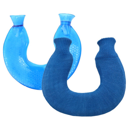 U-shaped PVC Hot Compress Shoulder And Neck Explosion-proof Water Injection Hot Water Bag