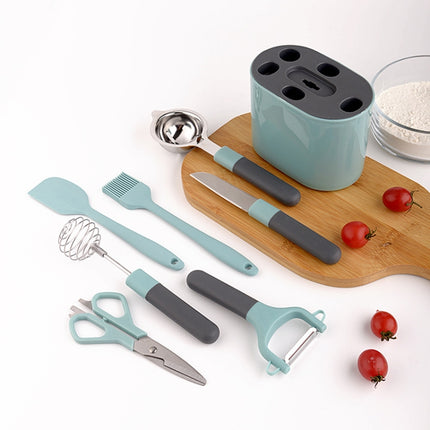 Stainless Steel Peeler Kitchen Gadgets Set With Storage Holder