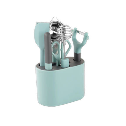 Stainless Steel Peeler Kitchen Gadgets Set With Storage Holder - DealBuddy