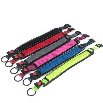 Honeycomb Net Dog Collar Neck Collar Breathable Reflective Anti-Strangle Collar, XS, S, M, L, XL - DealBuddy