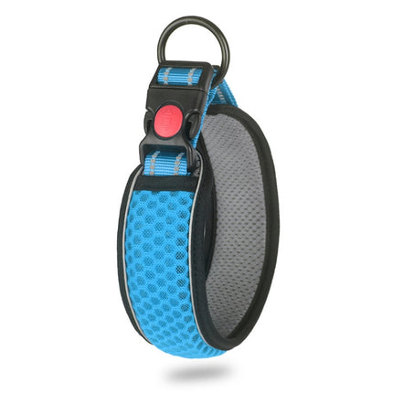 Honeycomb Net Dog Collar Neck Collar Breathable Reflective Anti-Strangle Collar, XS, S, M, L, XL - DealBuddy