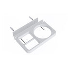 2-in-1 Hair Dryer Wall Mount Bracket Bathroom Shelf